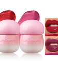 LANGMANNI Pudding Glow Lip Balm | Velvet-Smooth Lip Gloss for Nourished, Glowing Lips | Hydrating, Non-Sticky Glossy Tinted Lip Balm Makeup 0.28 Oz (#5+#6, 2)