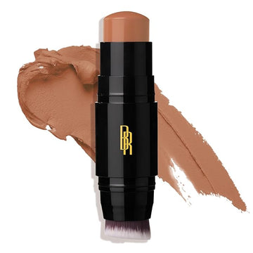 Black Radiance Color Perfect Foundation Stick with Soft Brush Applicator Duo – Buildable, Blendable Versatile Pigment-Rich Formula - Cappuccino
