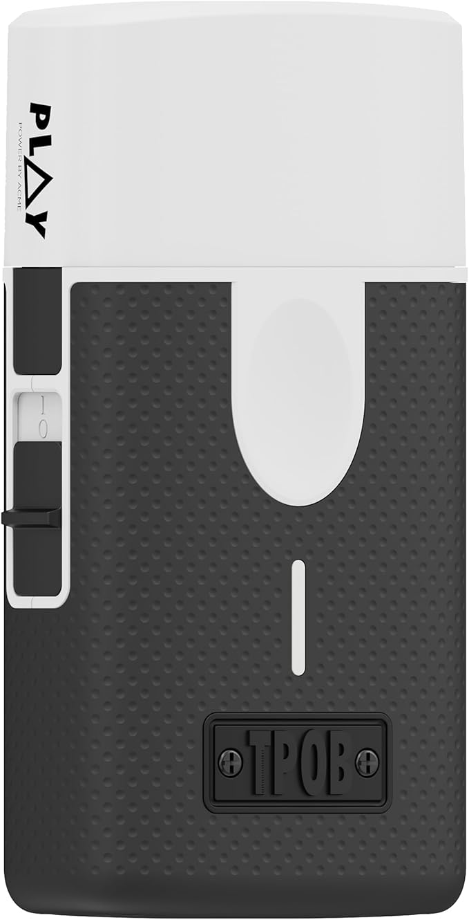 TPOB Play Barber Hair Clippers for Men 7500 RPM with Rubber Grips (White 3 Set)
