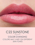 CATKIN Lip Balm Color Changing Lipstick Ultra Hydrating Lip Moistrurizer with Vitamin E Nourishing For Cracked & Dry Lips 0.12 oz C22