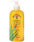 Lily Of The Desert Gelly Moisturizer - 99% Organic Aloe Vera Gel for Skin, After Sun Care with Aloe, Vitamin E Oil, and Vitamin C for Sunburn Relief, 16 Fl Oz