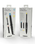Conair The Curl Collective 3-in-1 Ceramic Curling Wand, 3 Interchangeable Barrels Designed to Create a Specific Curl Pattern - 1/2" Super Slim, 1", and 1 1/4" to 1" Tapered