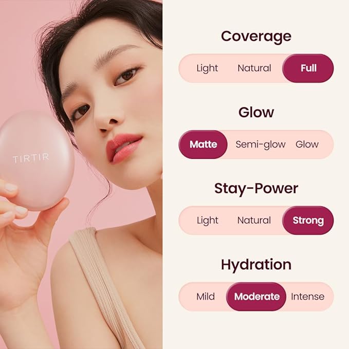 TIRTIR Mask Fit All Cover Cushion Foundation