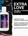 IGK Extra Love Volume Thickening Shampoo Liter