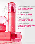 TIRTIR Waterproof Setting Spray – 24 Hour Long Lasting Fix, Sweatproof Water Resistant Makeup Finisher – Ethanol Free, Semi Matte Finish for Oily Skin – Korean Makeup Fixer