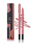 KISSIO Lip Liner,Creamy Lip Pencil,Long Lasting Lip Liner with Sharpener,Matte Finish,Smooth and Soft,Non-Dry,Easy to Use,Cruelty free,0.02 oz,03 Whisper