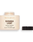 Revolution Beauty, Loose Baking Powder, Makeup Setting Powder, Banana Light, 1.13 Oz