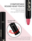 Kaely 2Pcs Cream Eyeshadow Sticks Set for Eyes Waterproof,Red Shimmer Eye shadow Stick Pencil Pen Bulk sombras en crema para ojos 35+35