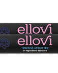 Ellovi Natural Lip Butter Lip Balm - Nirvana - Pure Enough to Eat - Made With Just 6 Vegan Ingredients - 100% Natural & Organic Moisturizing Lip Care for All Day Hydration (2-Pack)