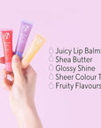Wloss Away Lip Balm Trio - 3 Piece Vanilla, Strawberry 7 G