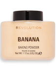Revolution Beauty, Loose Baking Powder, Makeup Setting Powder, Shine, Banana, 1.13 Oz