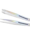 Tweezerman Winter Frost Micro Mini Slant & Point Tweezer Set