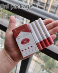 evpct 4Pcs Smoke Pipe Lip Color Changing Lipstick Little Smoke Cigarette Matte Lip Balm Set Kit for Women Beauty Lipstick and Lipliner Glossy Rose Pink Nude Lip Gloss Long Lasting 24