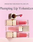 d'alba Piedmont Plumping Lip Glow Mood Volumizer, Hydrating Lip Plumper with Vegan Ceramide & Vitamin C & E, Fuller Lips, Volumizing Lip Gloss, Glowy Finish, Petal Rose (4 Colors) (0.20 fl oz.)