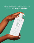 Native Moisturizing Body Wash Contains Naturally Derived Ingredients | For Women & Men, Sulfate, Paraben, & Dye Free Leaving Skin Soft and Hydrated | Lily Milk & White Sage 18 oz