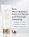 MISSHA Cell Renew Snail Foaming Cleanser 3.38 Fl Oz - Korean Skin Care Face Wash with Snail Secretion Filtrate, Deep Cleansing, Hydration Boost, Skin Elasticity, Creamy Texture, Moisture Lock