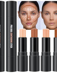 evpct 4 Color Contour Stick Makeup Set Concealer