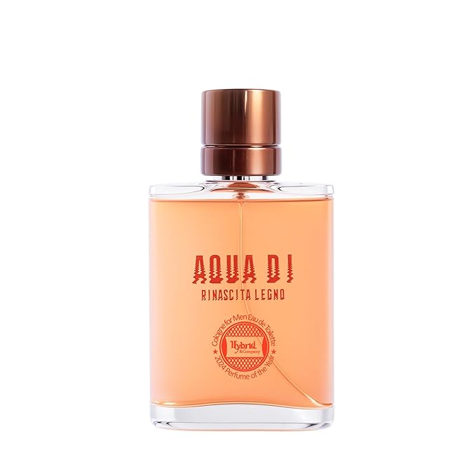 Hybrid & Company Aqua Di Rinascita Lecno For Men Eau De Parfum Vaporisateur Natural Spray 3.4 Fl Oz