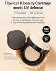 [JUNGSAEMMOOL OFFICIAL] Essential Skin Nuder Cushion (06 Pink Light) | Refill Not Included | Natural Finish | SPF50 Broad Spectrum | Makeup Artist Brand | Cream Foundation