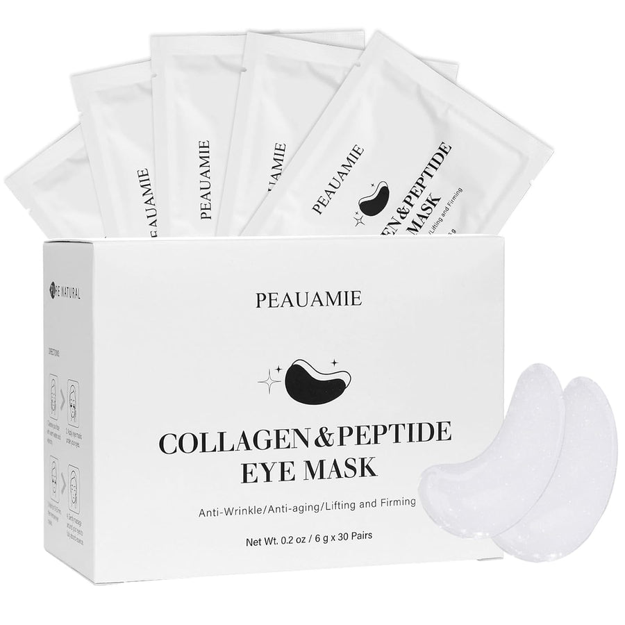 Under Eye Patchs Hyaluronic Acid Eye Mask for Dark Circles and Puffiness Wrinkle Eye Bags 30 Pairs