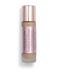 Makeup Revolution Conceal & Define Foundation, Cream Foundation Cruelty-Free, F10, 23ml