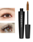 Maydear Brown Mascara for Eyelashes, Waterproof Long Lasting Smudgeproof Color Mascara for Women Fast Dry Lengthening Eye Makeup Party Stage Use