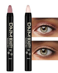 Kaely 2Pcs Cream Eyeshadow Sticks Set for Eyes Waterproof,Rose Shimmer & Desert Matte Eye shadow Stick Pencil Pen Bulk sombras en crema para ojos 27+28