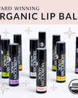 Moroccan Magic Organic Lip Balm Variety Pack Gift Set | Natural Argan and Essential Oils | Smooth | Non-Toxic Cruelty Free | 8 Pack