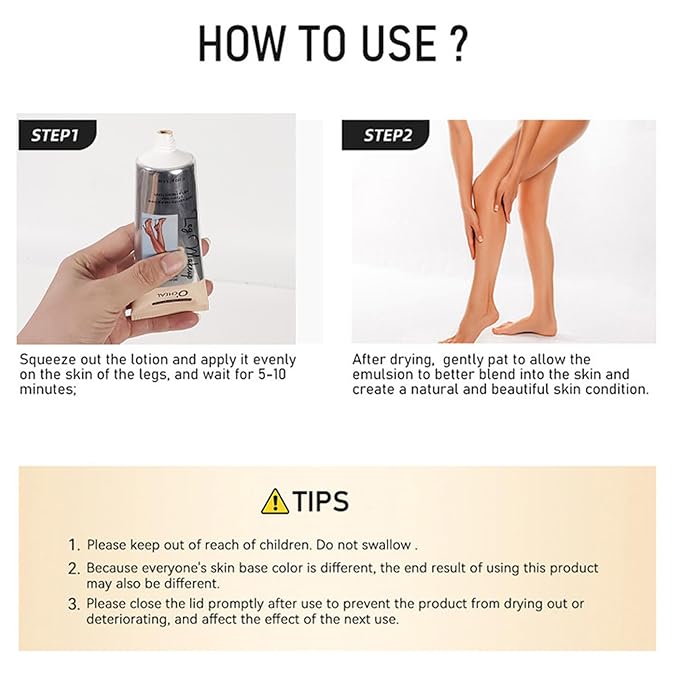 Leg Makeup Waterproof No Transfer, Tattoo Cover Up MakeUp Waterproof, Leg Cover Up Makeup Waterproof 01 (#03 Chocolate Brown)