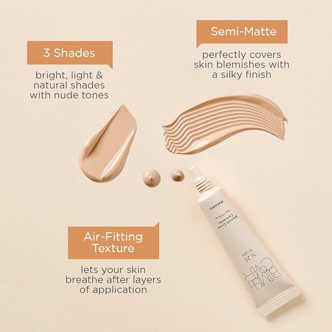 Hanskin New Blemish Cover Full Coverage Concealer, Under 12g