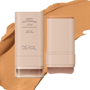 Foundation Stick, Multi-Use Foundation Stick Makeup with Built-In