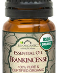 US Organic 100% Pure Frankincense (Boswellia Carteri) Essential Oil - Sourced from The Horn of Africa, USDA Certified Organic, Use Topically or in Diffuser, Perfect for Yoga or Meditation (5 ml)