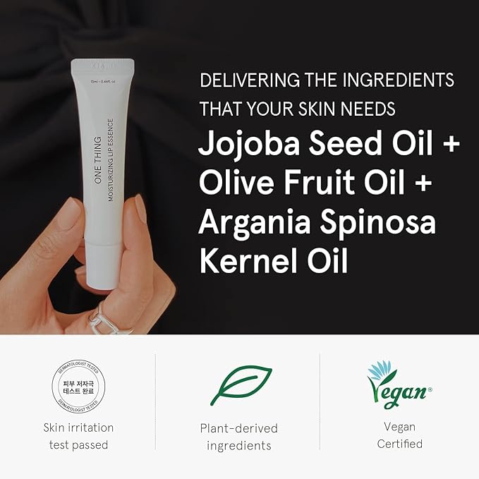 ONE THING Moisturizing Lip Essence 1 Vegan
