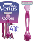 Gillette Venus Simply3 Women's Disposable Razors, 4 Count, 1 Pack
