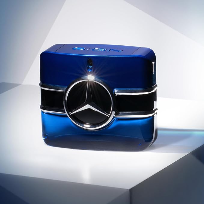 Mercedes-Benz Sign - Eau de Parfum for Men - Long Lasting Mens Cologne - Tonka Bean, Lavender, Patchouli Cologne for Men - Perfume for Men - 3.4 oz