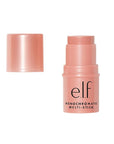 e.l.f. Monochromatic Multi Stick, Luxuriously Creamy & Blendable Color, For Eyes, Lips & Cheeks, Glistening Peach, 0.17 Oz (5g)