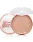 ETUDE Lovely Cookie Blusher #BE101 Ginger Honey Cookie 4g | Glowing & Natural Powder Blush with Long-Lasting Sebum Control | Easy Application | Puffy Cushion for a Lovely Makeup Look
