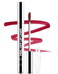 Erinde Peel Off Lip Liner Stain, Long Lasting Tattoo Lip Liner with Tweezer, Matte Finish Peel Off Lip Stain, Waterproof Transfer Proof Lip Stain Peel Off, Non-Stick Cup Nude Lip Stain Lipliner, 06