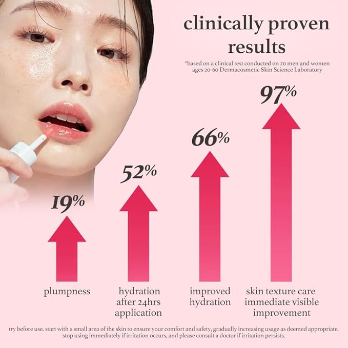 NOONI Korean Hydrating Lip Oil - Appleberry | Long-Lasting, Moisturizing, Plumping, Revitalizing for Dry Lips, Waterproof, No Peel Off, Hydrating, Nourishing Crystal Clear, 0.12 FL Oz