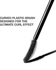 Black Mascara Queen Cobra – Volumizing, Curling, Lengthening – Soft Brush for Smooth Application – Long-Lasting & Weather-Proof – 0.34 fl.oz. - Made in Italy