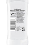 Suave Aluminum Free Deodorant for Women, Rose Petal and Jasmine, 48-Hour Odor Protection, Free of Talc, Parabens & Dyes 2.6 oz (Pack of 12)