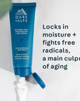 Oars + Alps Face Moisturizer and Eye Cream, Dermatologist Tested Skin Care Infused with Aloe Leaf Juice and Vitamin E, TSA Friendly, 2.5 Fl Oz, 2 Pack