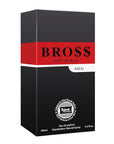 Hybrid & Company Bro$$ Just Black For Men Pour Homme Eau De Toilette Natural Spray 3.4 FL.OZ