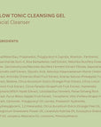 Pixi Beauty Glow Tonic Cleansing Gel 135ml | Glycolic Acid Facial Cleanser | Purify and Brighten Complexion | Ginseng Improves Circulation | 4.57 Fl Oz