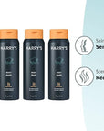 Harry's Body Wash for Men, Redwood, 16 Fl Oz (Pack of 4) - Packaging May Vary