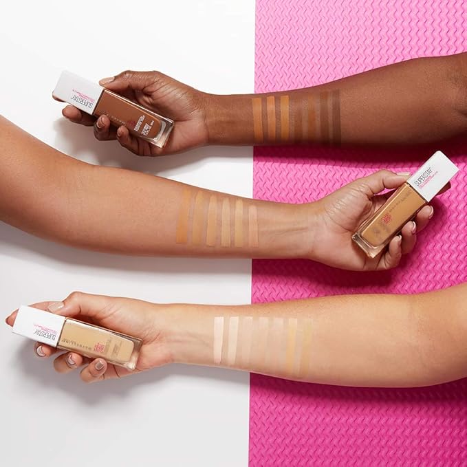 Maybelline New York Foundation, Superstay 24 Hour Longlasting 30, Sand 30 ml