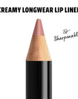 NYX PROFESSIONAL MAKEUP Slim Lip Pencil, Long-Lasting Creamy Lip Liner - Nude Pink
