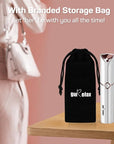 Facial Hair Remover, Upper Lip Hair Removal for Women, Electric Face Razor/Shaver, Gurelax Hair Removal Device, with a Storage Bag