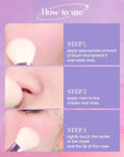 AMTS Face Blush Brush for Professional Quality Precision Makeup Application