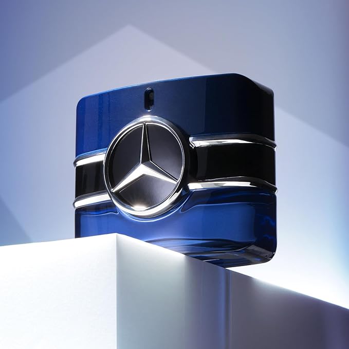 Mercedes-Benz Sign - Eau de Parfum for Men - Long Lasting Mens Cologne - Tonka Bean, Lavender, Patchouli Cologne for Men - Perfume for Men - 3.4 oz
